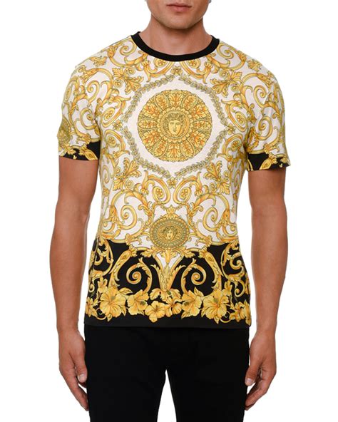 men versace tshirt|Versace t shirts men 's.